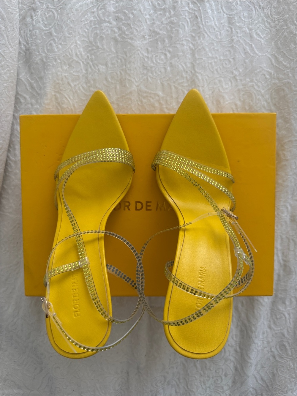 Women's Heels - Yellow